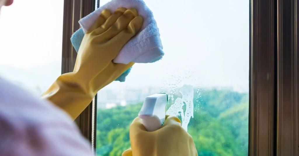 Limpieza profesional de vidrios y ventanas